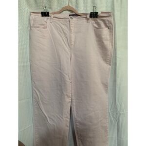 Gloria Vanderbilt Amanda Jeans 20w Pink Casual Work Teaching Office